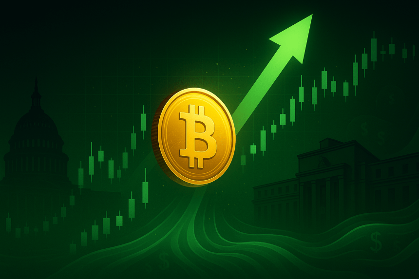 Why is bitcoin up today