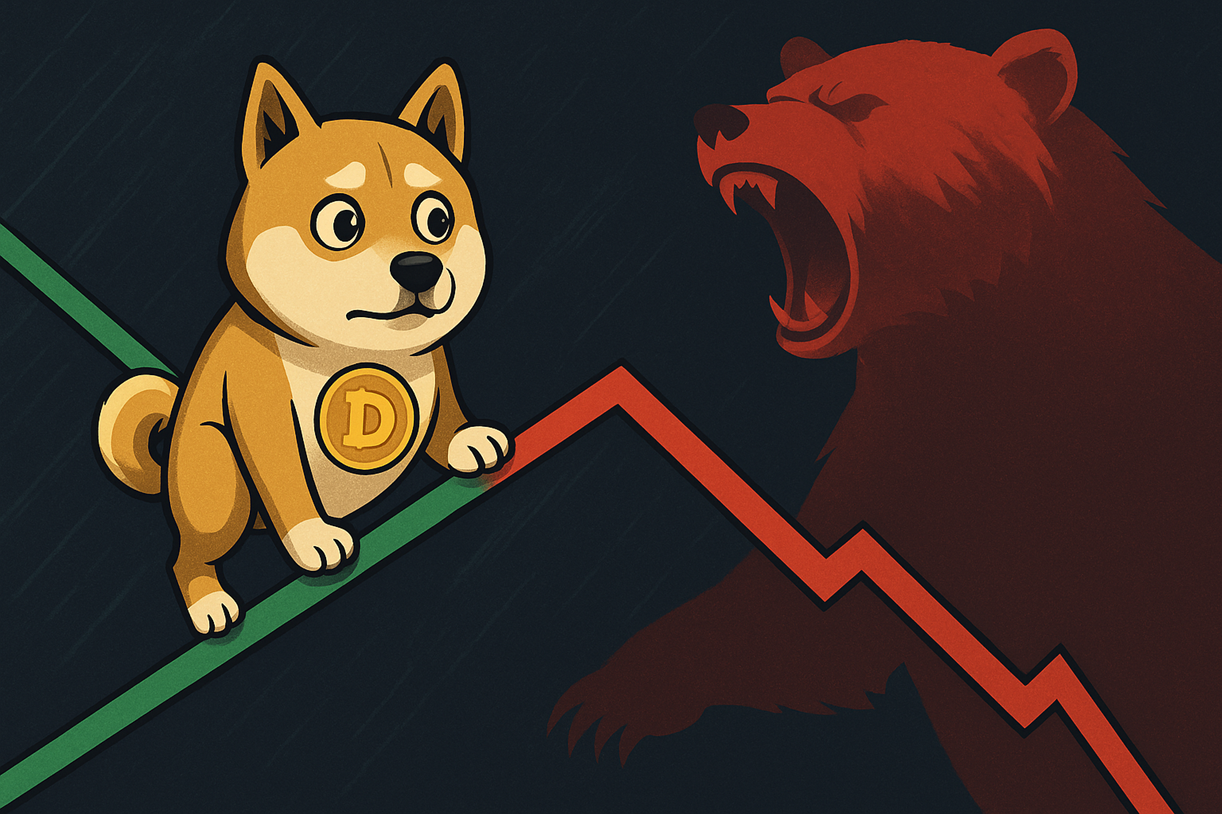 One Slip And Dogecoin Could Plunge Back Into A Bear Market: Analyst