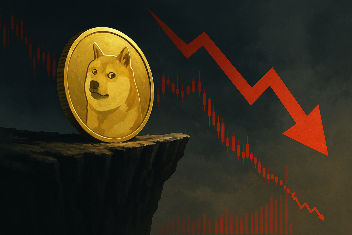 Dogecoin Must Defend This Level To Avoid A $0.07 Meltdown, On-Chain Data Shows
