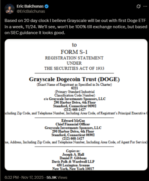 Dogecoin ETF Launches Next Week as Maxi Doge Presale Breaks $4M