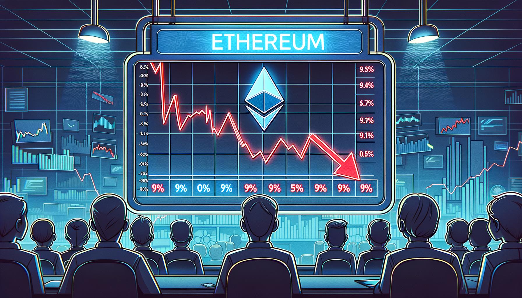 Ethereum Sheds 5% Amid Market Pullback, Raising Risks of Deeper Correction
