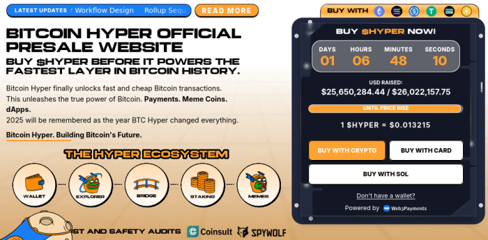 Hyper’s official presale page and countdown.