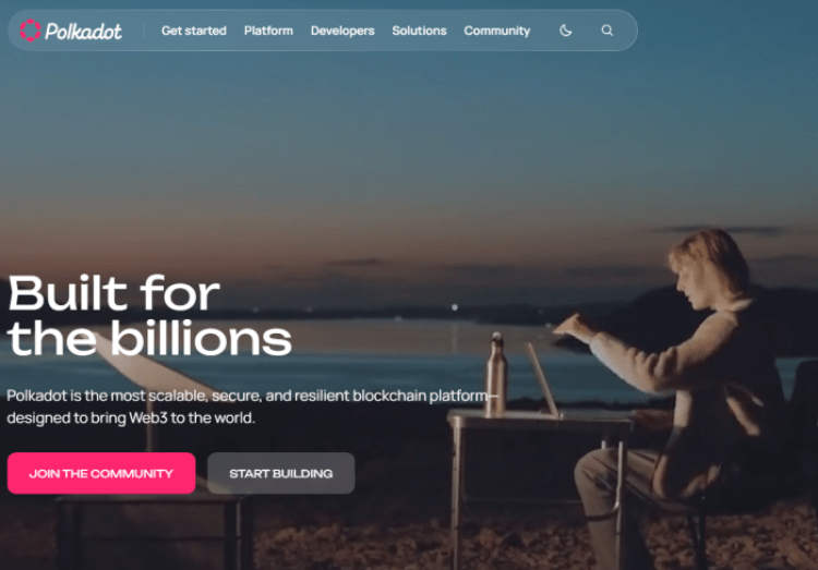 Polkadot’s official website.