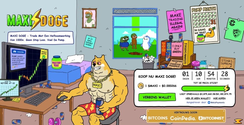 Maxi Doge presale $MAXI
