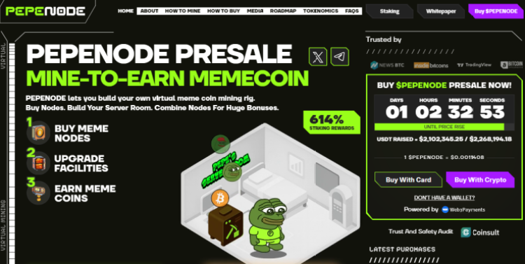 Pepenode iepriekšpārdošanā sasniedz 2,09 miljonus dolārus