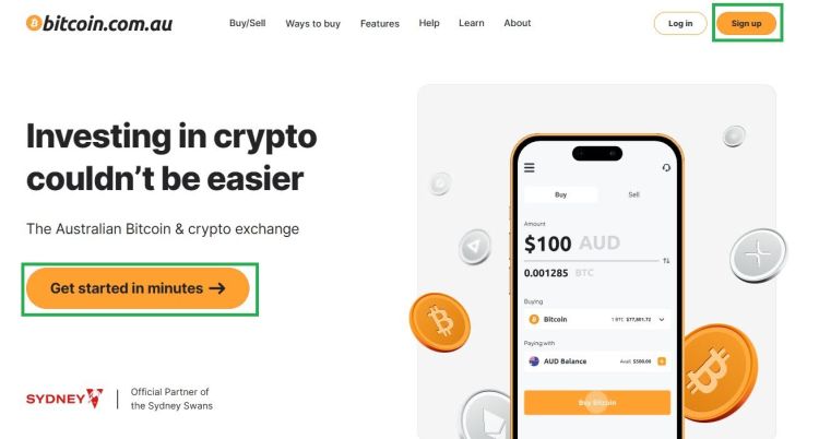 Step 2:  Create an Account