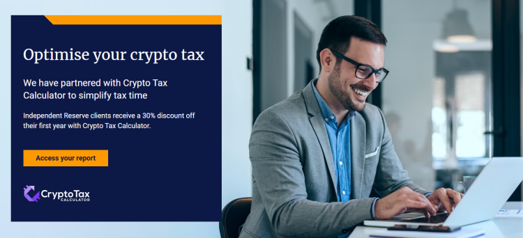 Tax reporting on Independent Reserve