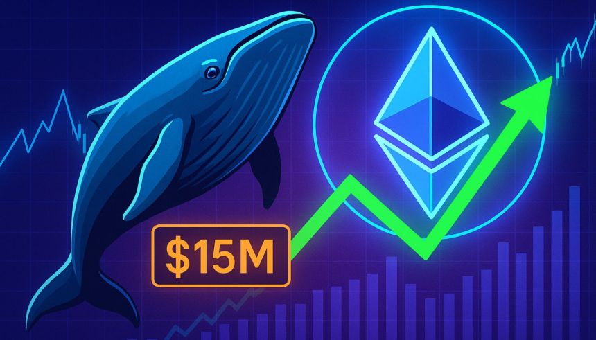 Anti-CZ Whale Flips Bullish On Ethereum: Now Up $15M On A $119.6M Long Position