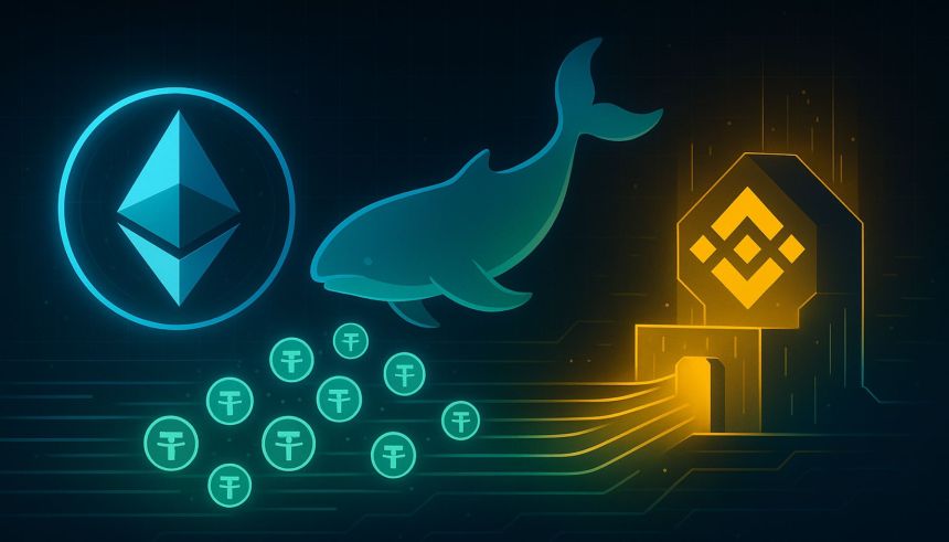 $1.33B Ethereum Whale Just Moved Another $120M USDT to Binance – Details