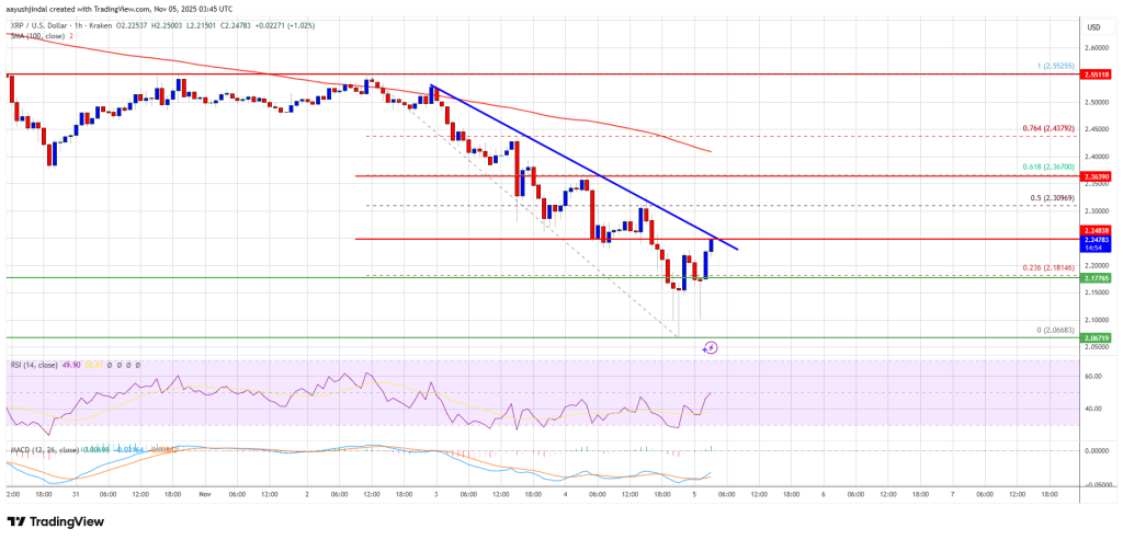 XRP Price Targets Bounce; Traders Watch .30 Resistance Level