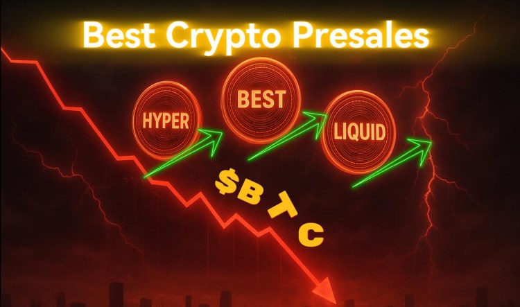 Best crypto presales to keep your money safe as Bitcoin wobbles.