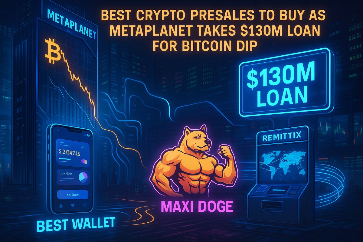 Best Crypto Presales to Buy as Metaplanet Ignores Losses, Takes $130M Loan for Bitcoin Dip