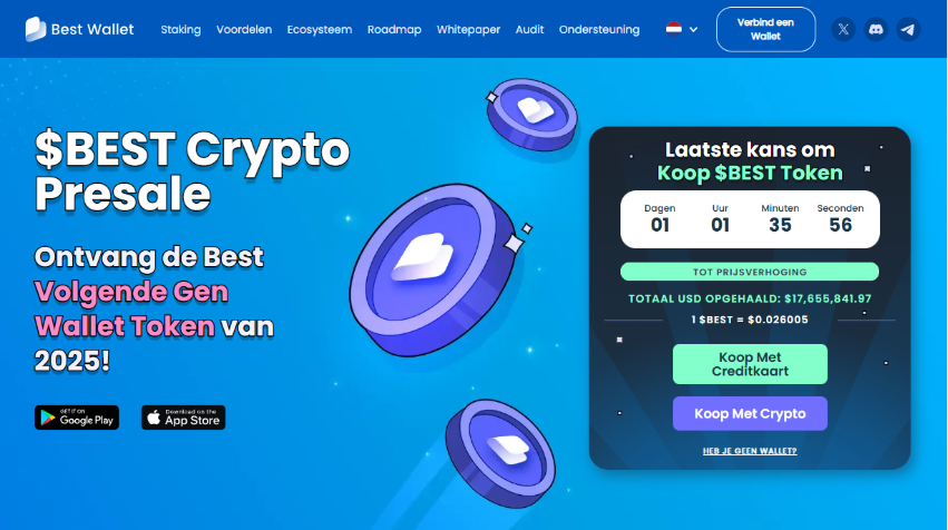 Best Wallet Token Kopen: De Laatste Kans Op Presale-Instap
