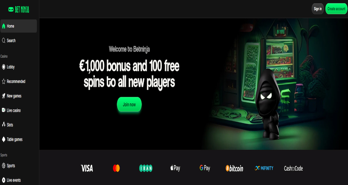 betninja-casino-uk-short-review BetNinja - Delivers a swift and sharp betting experience with a strong emphasis on sports and in-play markets.