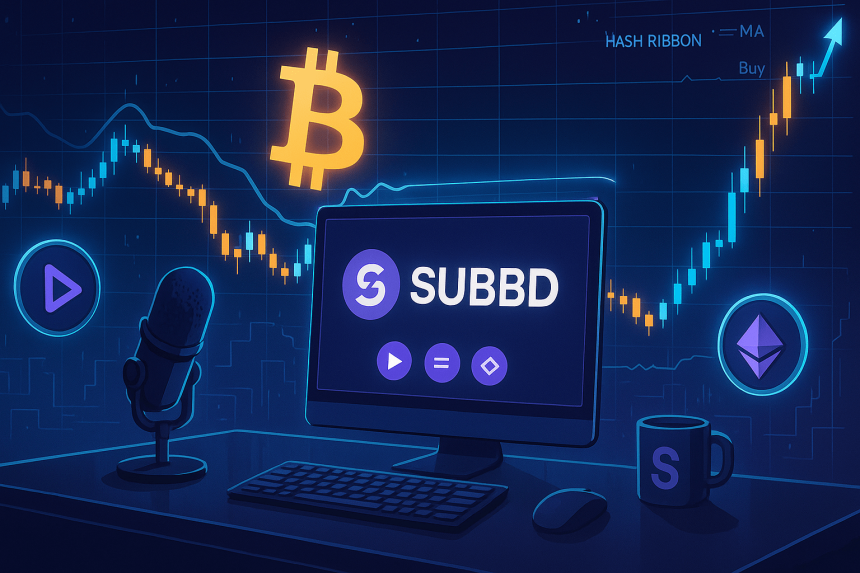 35% Bitcoin Correction And Hash Ribbon Bottom Signal Put SUBBD Token On Trader Radar