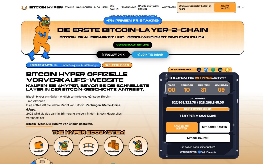 So bewertest du die Bitcoin Hyper (HYPER) Presale sinnvoll
