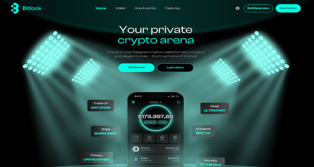 Bitlock Wallet - απλό περιβάλλον με έμφαση στην ασφαλή offline φύλαξη cardano