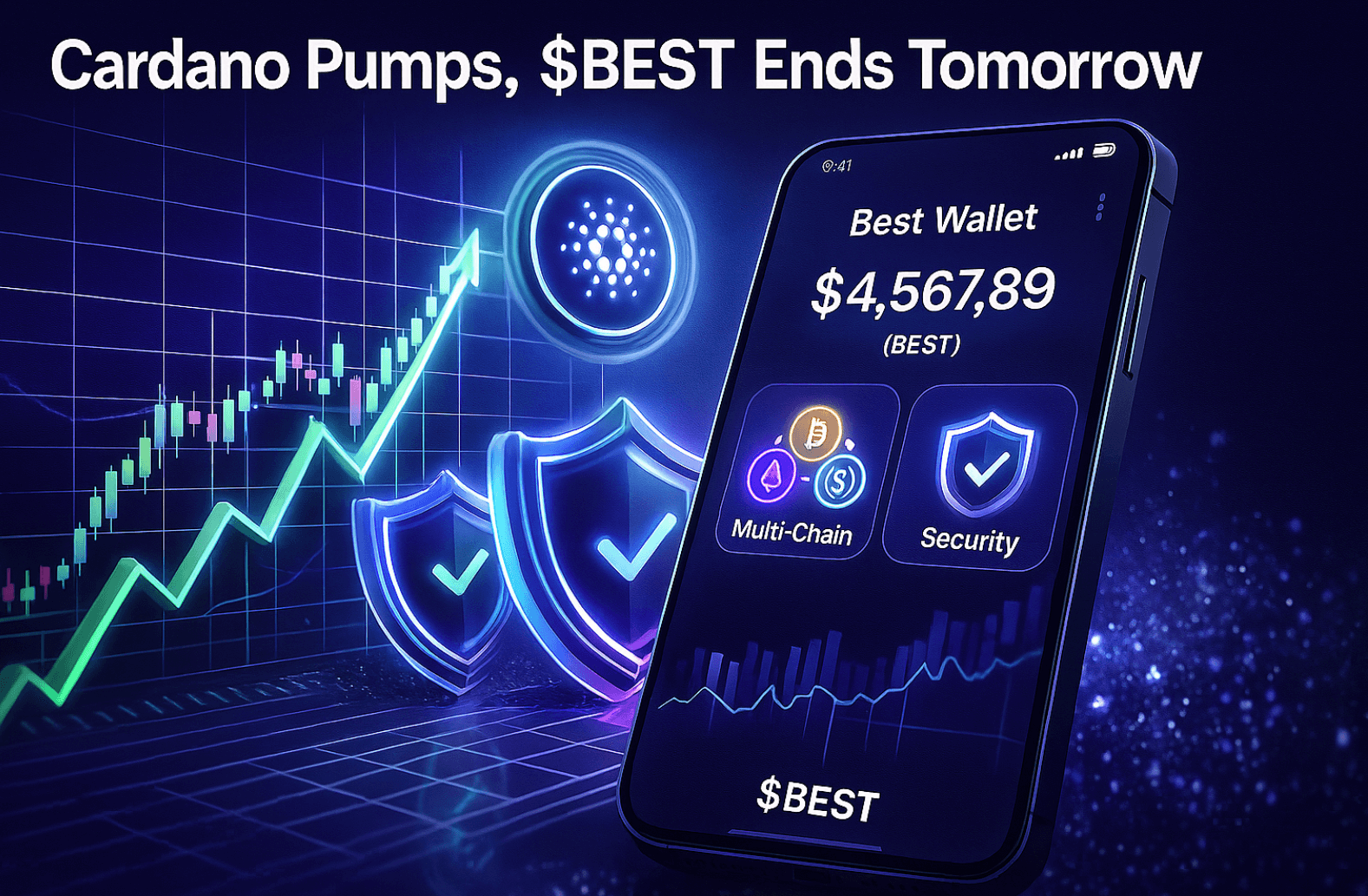 Cardano Recovery Signals Risk On As Traders Eye Best Wallet Token Presale