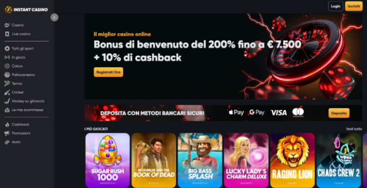 casino online sicuri - instant casino
