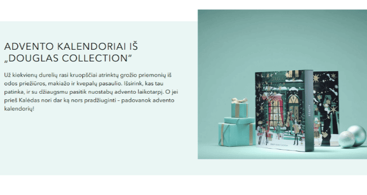 Kodėl Douglas mystery box advento kalendoriai – ideali paskutinės minutės Kalėdų dovana partneriui