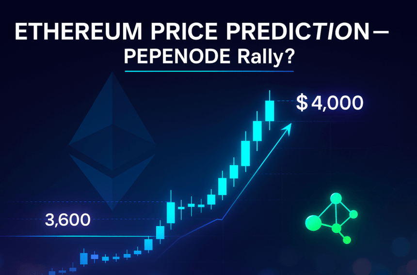 Ethereum Price Prediction Sees $4,000 Next. PepeNode Readies for Rally