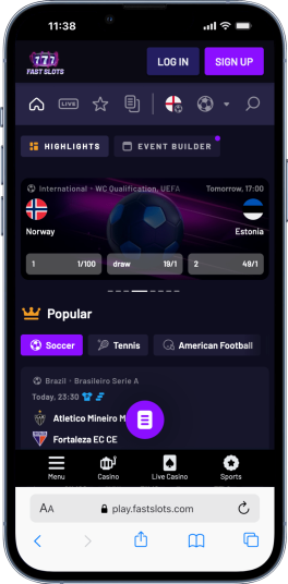 Taiwan sports betting page for Fast Slots