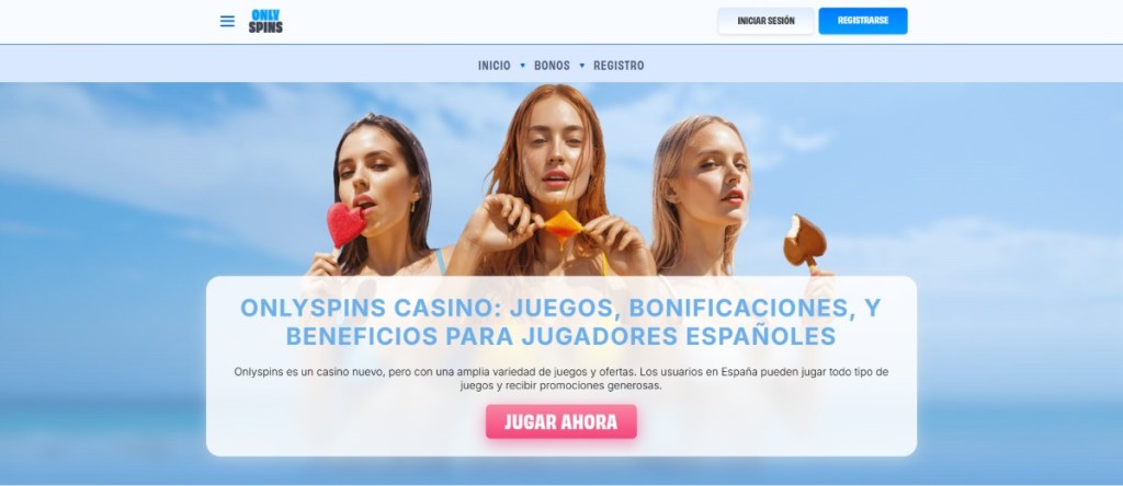 Onlyspins cuenta con una app de casino online de garantías