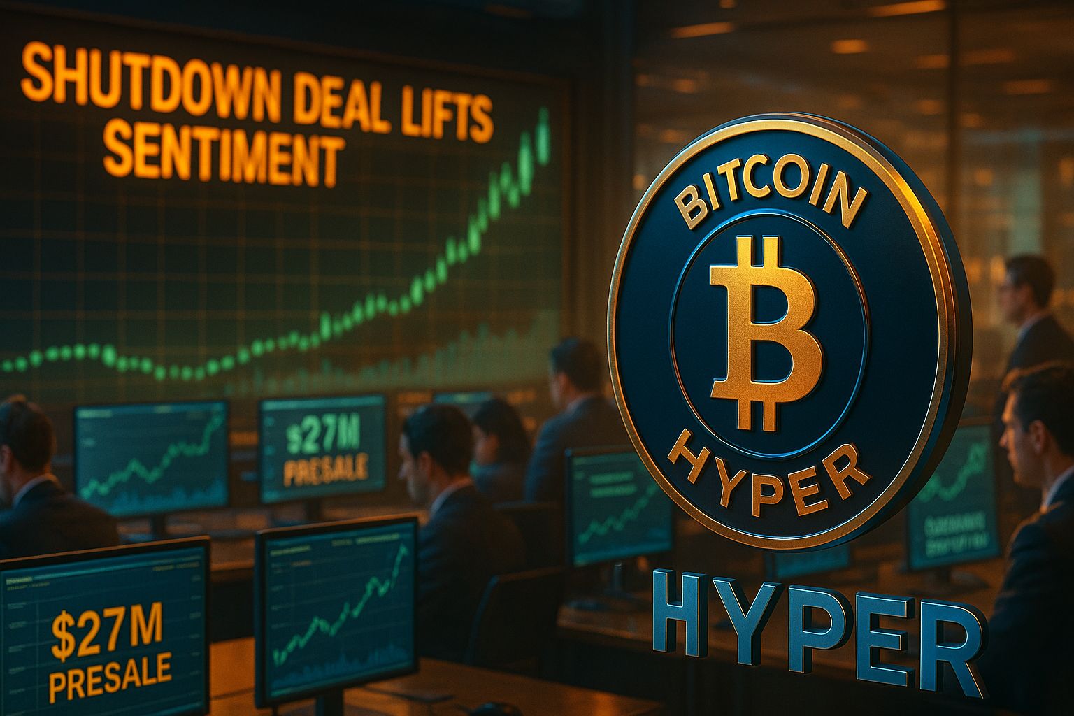 Best Crypto Presale? $HYPER Nears $27M as Shutdown Deal Lifts Sentiment - NewsBTC | Related Crypto Article