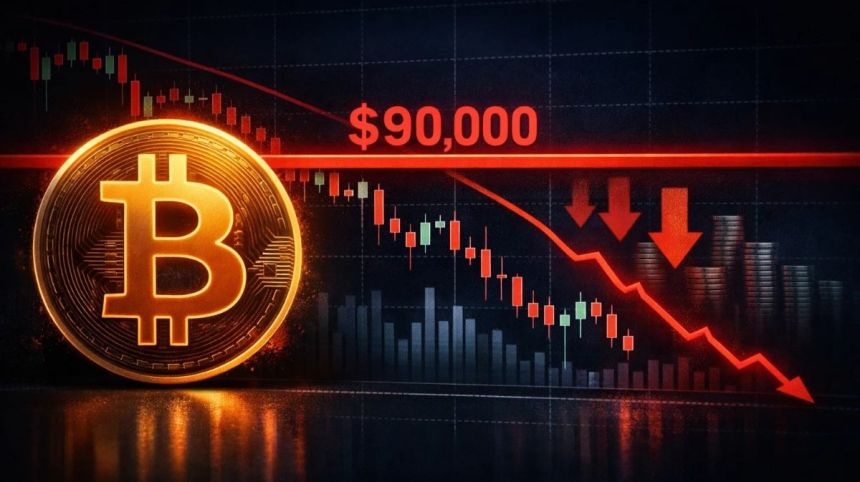 9万ドル突破に失敗、ETF流出と流動性低下が重しに