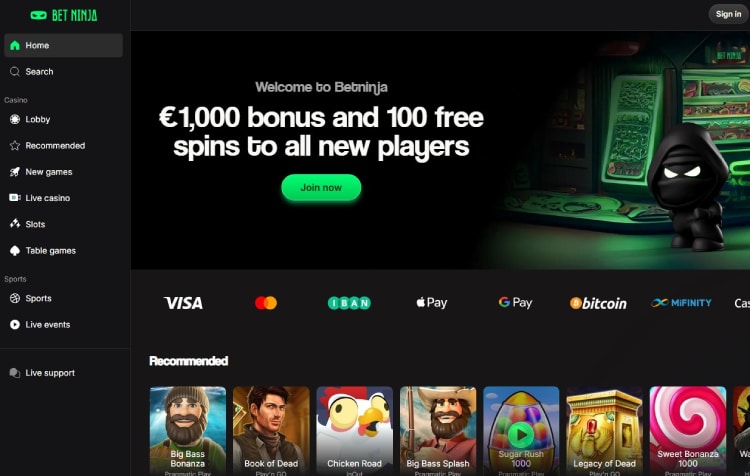 betninja beste paysafecard casino