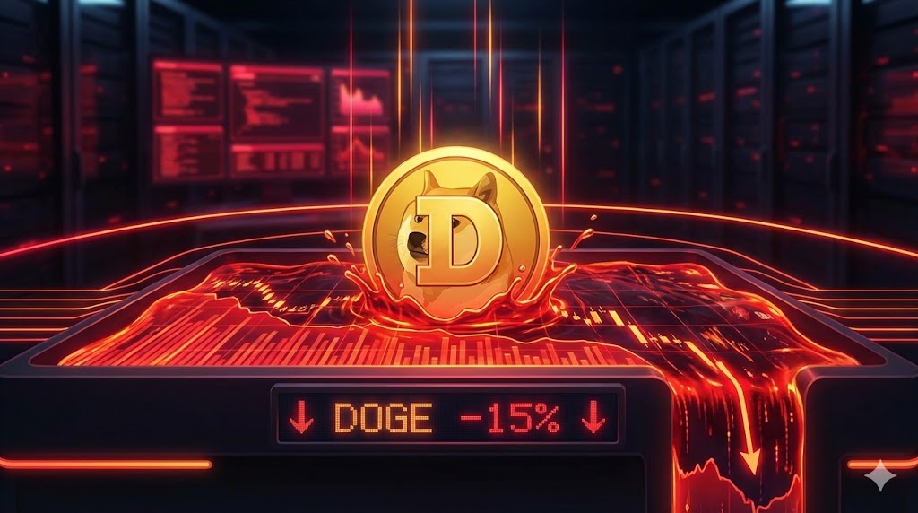 Dogecoin (DOGE) Sinks 进一步入红为快, 瞬间变出尖锐的熊口 - NewsBTC | Related Crypto Article