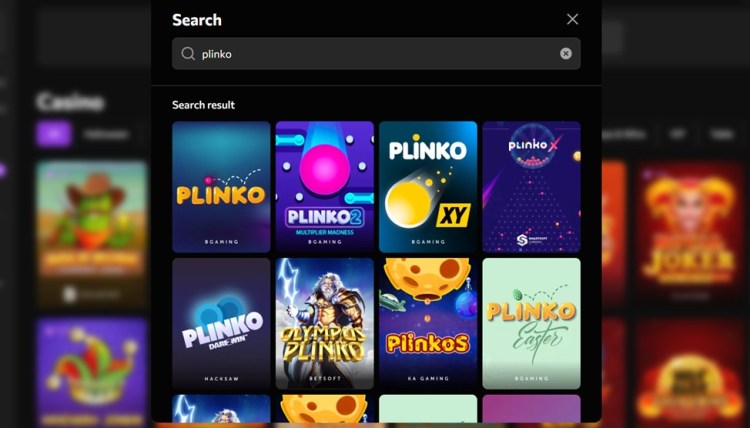 Instasino — casino slot opties