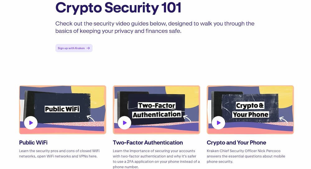 Kraken Crypto Exchange Security