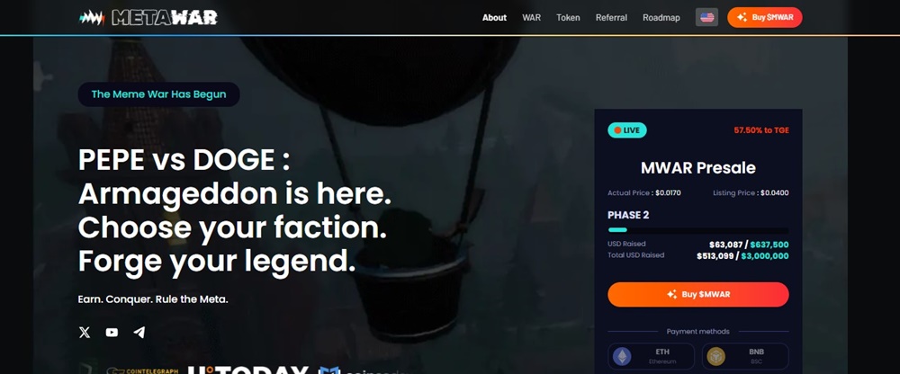 Meta War ($MWAR) คืออะไร