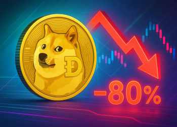 ETF DOGE : une chute de 80 % des flux en une nuit, signal fort du marché.