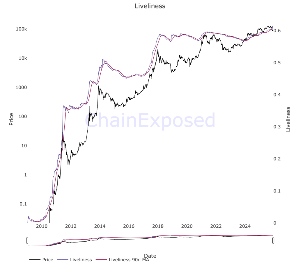 Onchain metriky blockchainu bitcoin