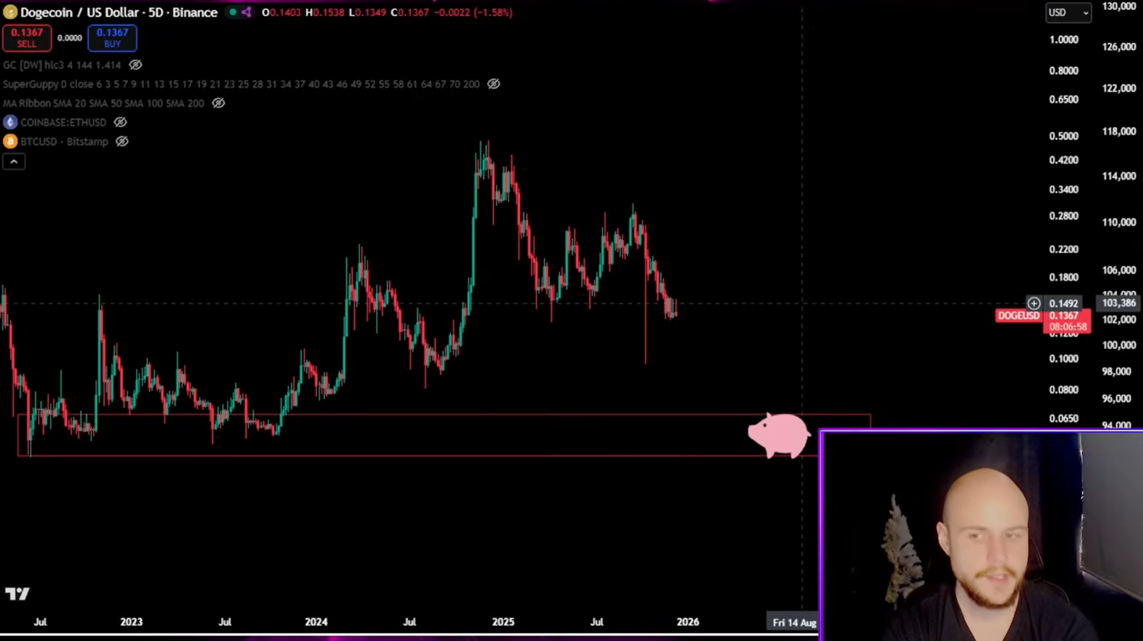 Dogecoin Price Chart