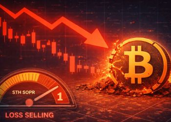 Bitcoin Faces Elevated Downside Risk: Loss Selling Takes Hold As STH SOPR Falls Below 1