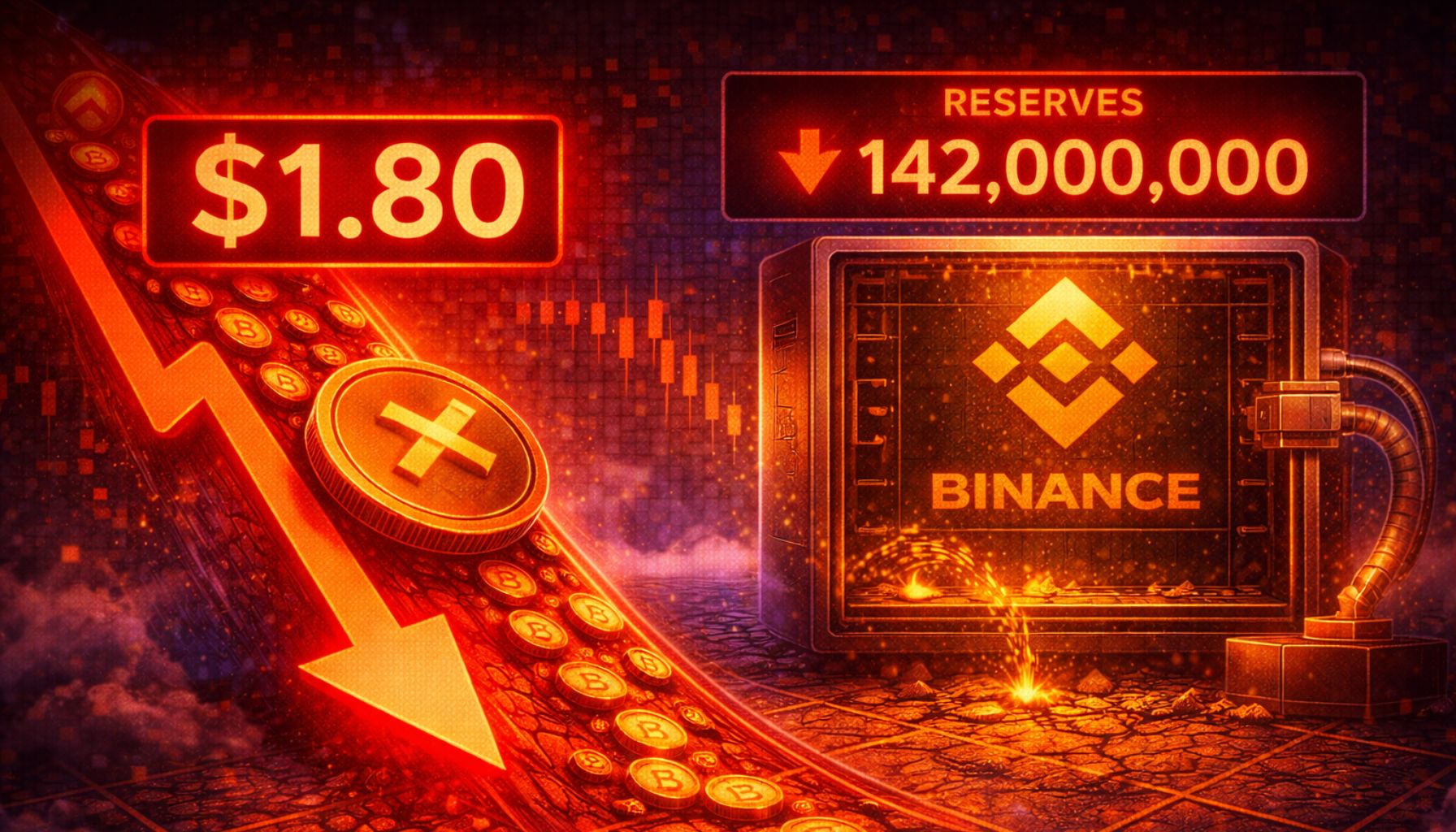 XRP Slides To .80 While Binance Reserves Continue To Decline XRP Slides To .80 While Binance Reserves Continue To Decline