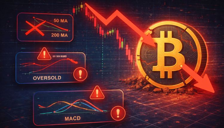 Bitcoin Structure Turns Bearish As Structural Indicators Flip Negative