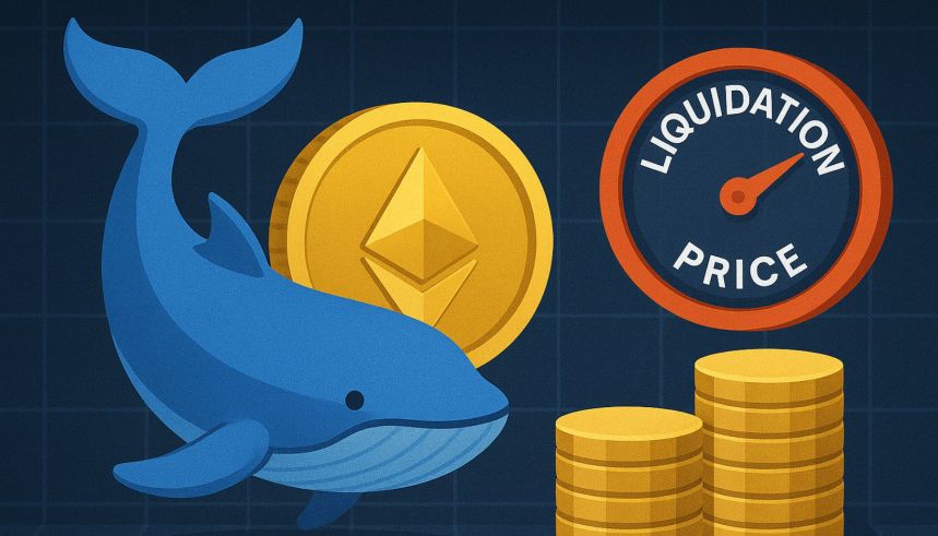 This Whale Isn’t Stopping: $392M Ethereum Long And A Tight Liquidation Price Revealed