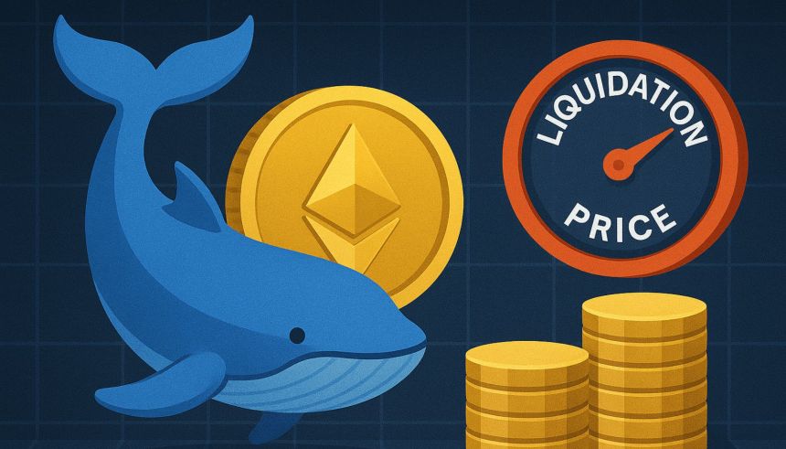 This Whale Isn’t Stopping: $392M Ethereum Long And A Tight Liquidation Price Revealed