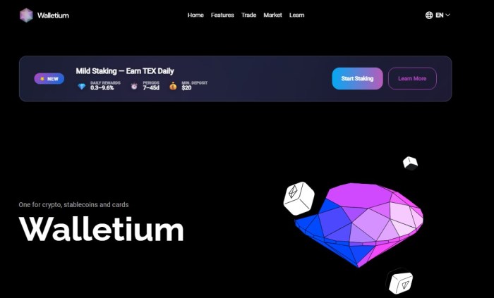 Walletium – Telegram-Native Hybrid Wallet with Mild Staking