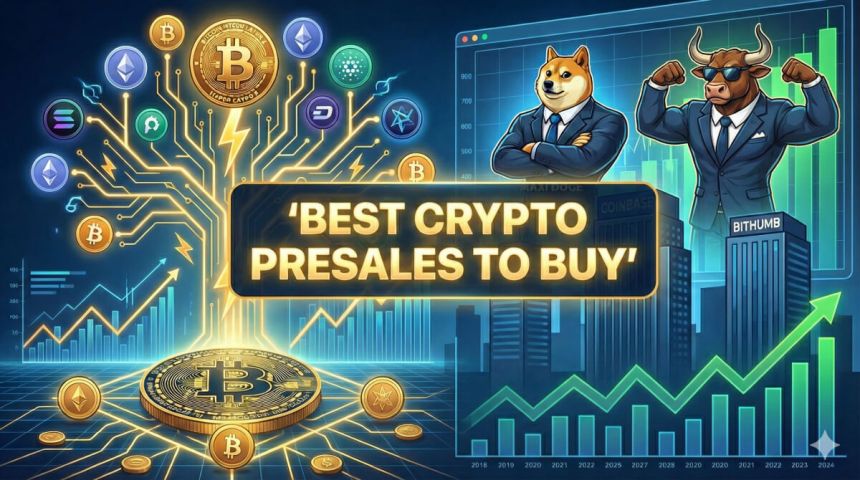 Best Crypto Presales as Coinbase and Bithumb Expand Altcoin Range