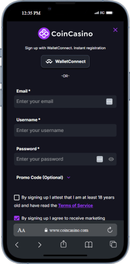 Step 2: Create Your Account
