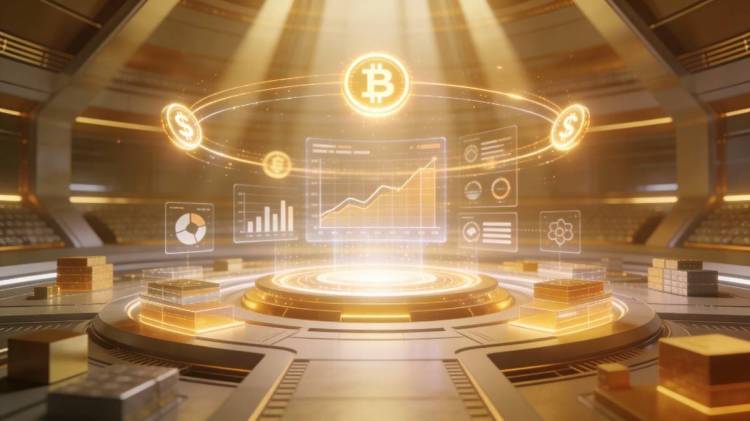 ห้องวางแผนพอร์ตคริปโตระยะยาวที่ล้ำสมัย 2025-12-08