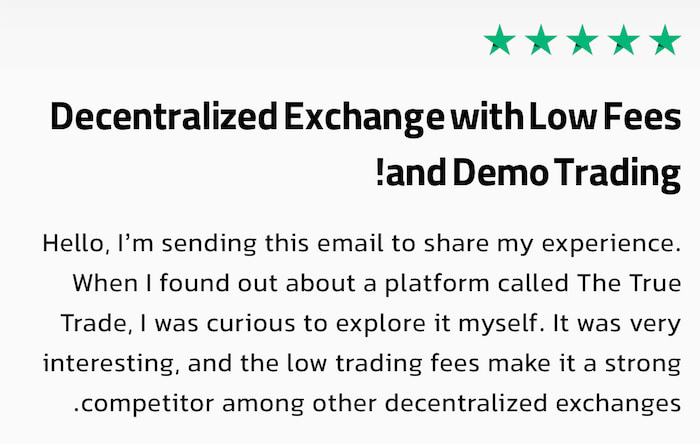 The True Trade Exchange Review