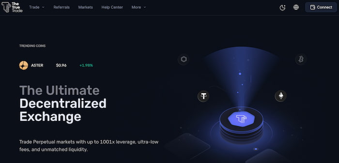 What is The True Trade Exchange Exchange?