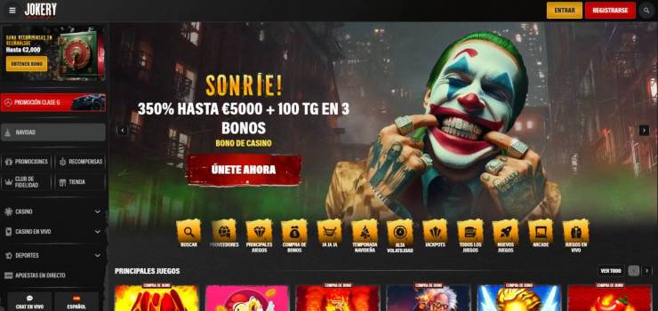 Jokery es el mejor casino con Mastercard