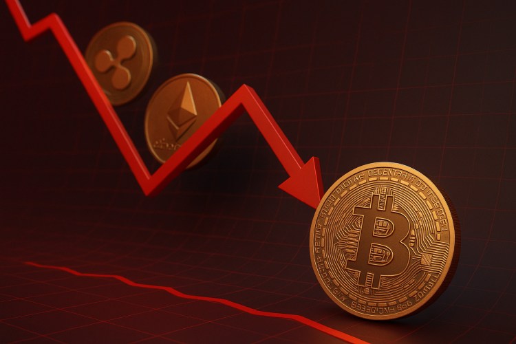 Grudzień zaczynamy od spadków kryptowalut